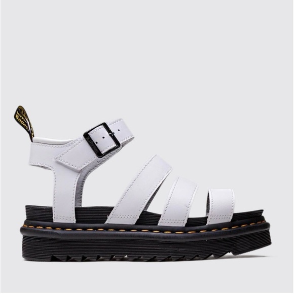 Dr. Martens BLAIRE HYDRO LEATHER STRAP SANDALS. Woman’s Size 8 - Picture 3 of 12